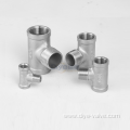 Stainless Steel Threaded Tee